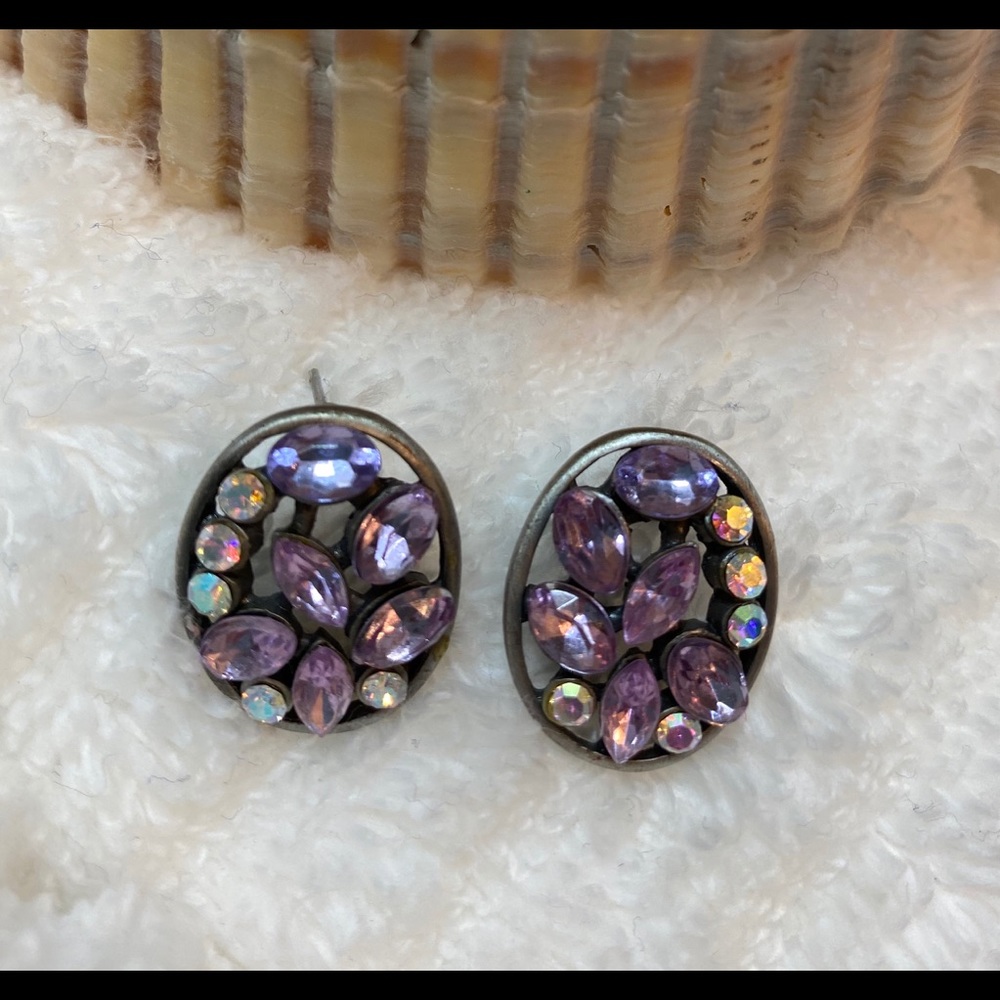 Vintage Crystal earrings